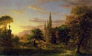 Thomas Cole The Return oil painting